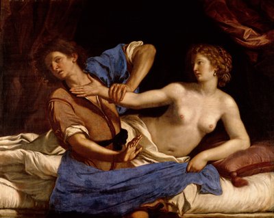 Joseph und die Frau von Potiphar, ca. 1649 von Giovanni Francesco Barbieri